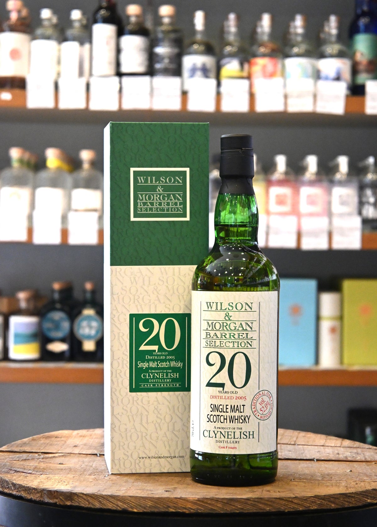ウィルソン＆モーガン　クライヌリッシュ2005　20年　52%　700㎖ Wlison & Morgan Clynelish 2005 20yo Refill Barrel