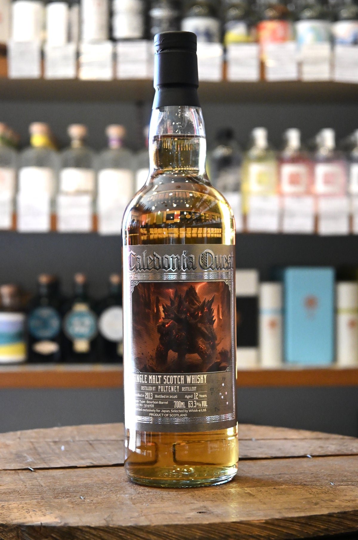 カレドニアクエスト プルトニー 2013年 バーボンバレル Caledonia Quest Pulteney 2013Y bourbon barrel