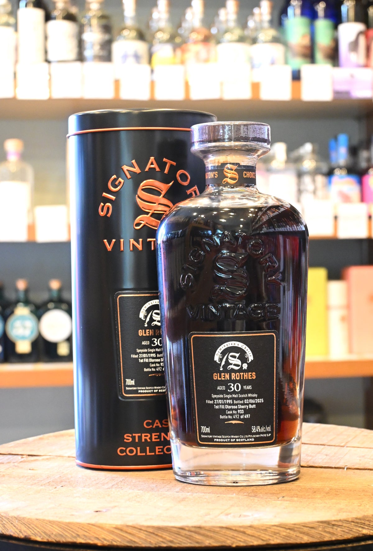 グレンロセス 30年 1995 シグナトリー サイミントンズ チョイス Glenrothes30y 1995