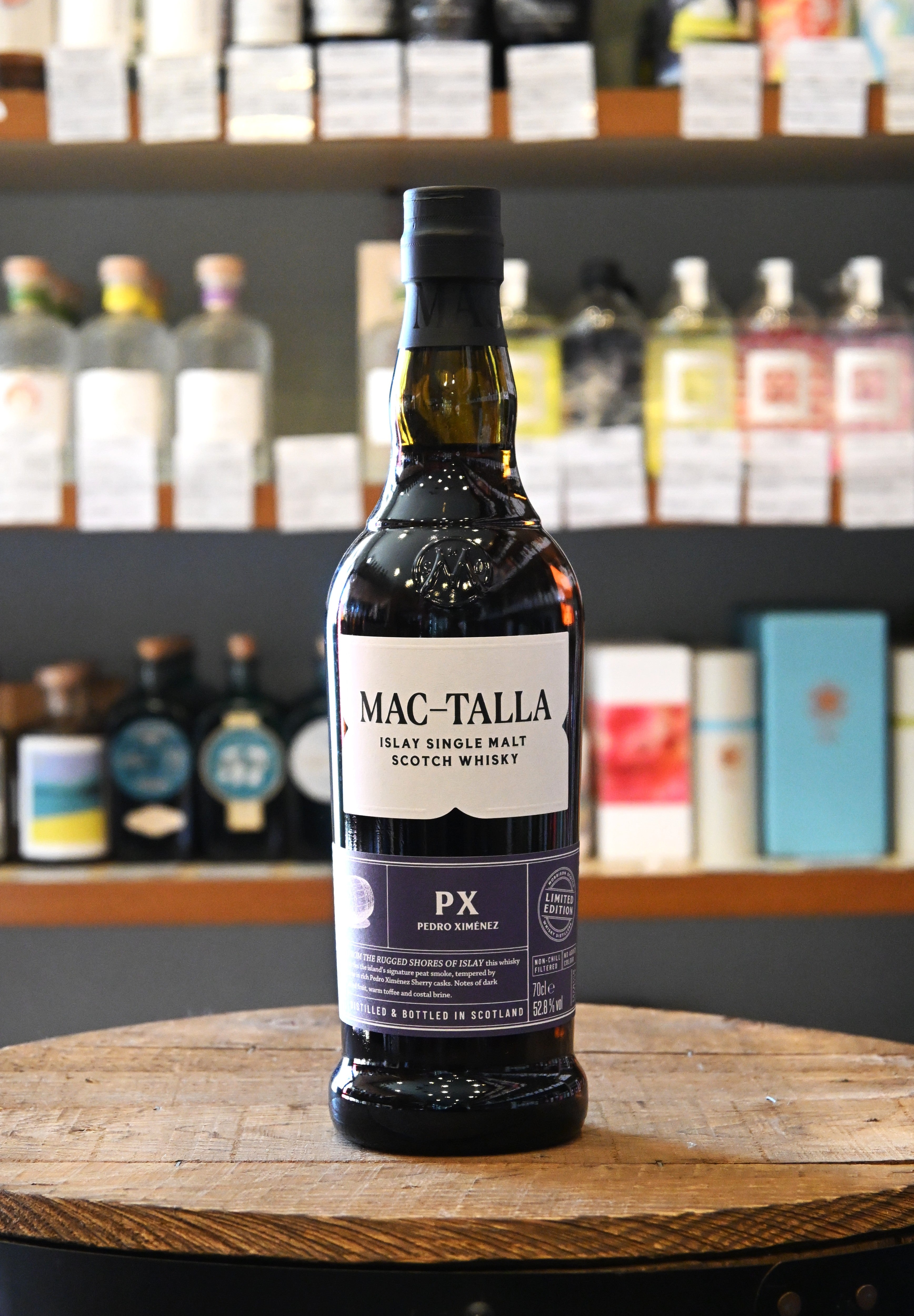 マダガスカルで購入、286 gr. マクタラ PXシェリーカスク MAC-TALLA PX SHERRY CASK