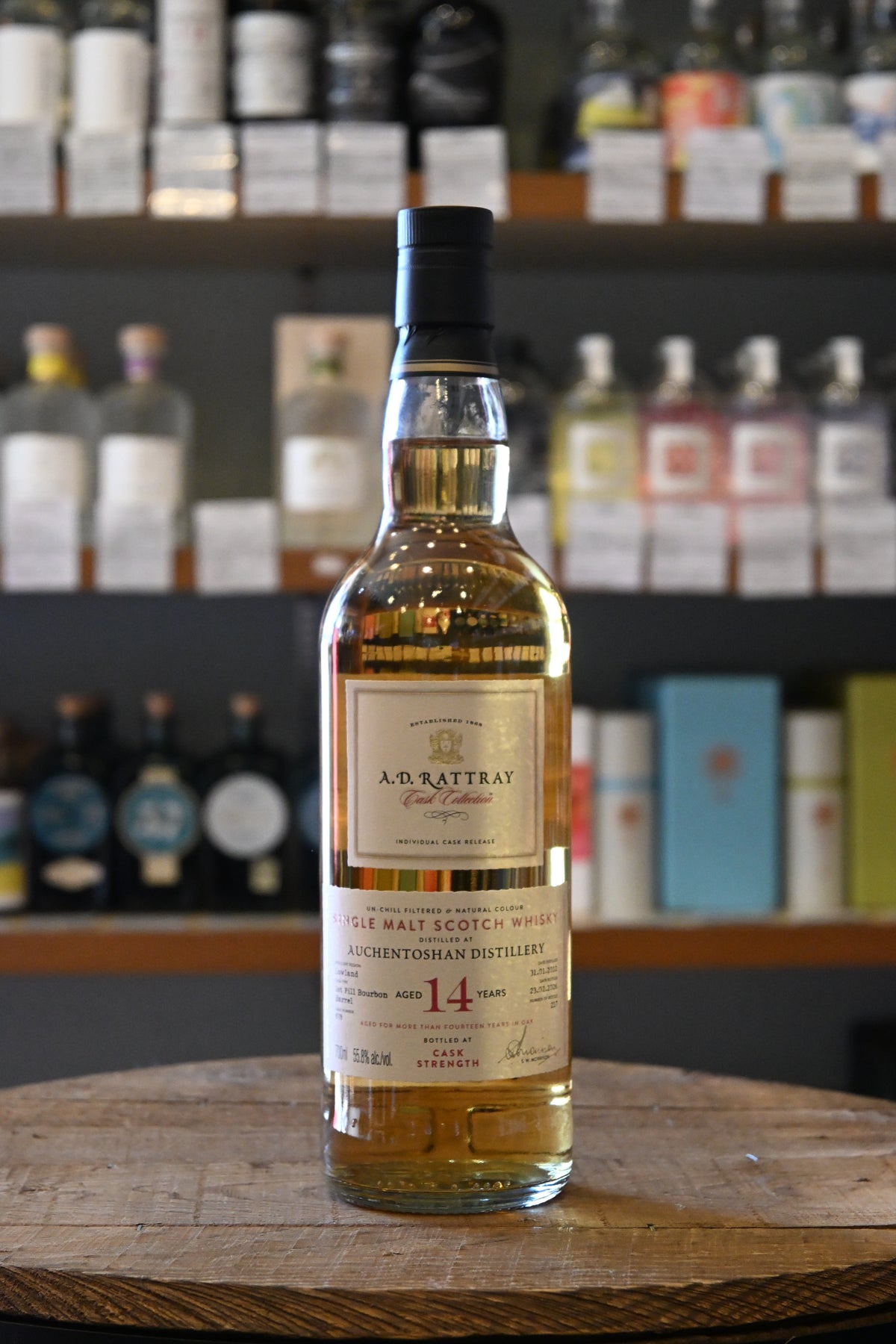 ADラトレー オーヘントッシャン 2012-2026 14年 ファーストフィル バーボンバレル A.D. Rattray Auchentoshan 2012 14 Year Old 1st Fill Bourbon Barrel