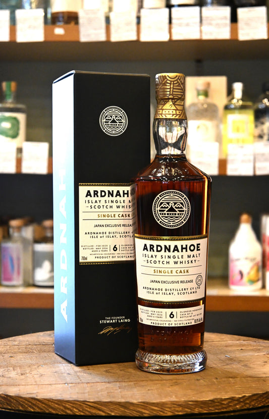 アードナッホー6年　2020　オロロソ　シングルカスク　For JIS　60%　700㎖ Ardnahoe 6yo 2020 Oloroso Singel Cask For JIS