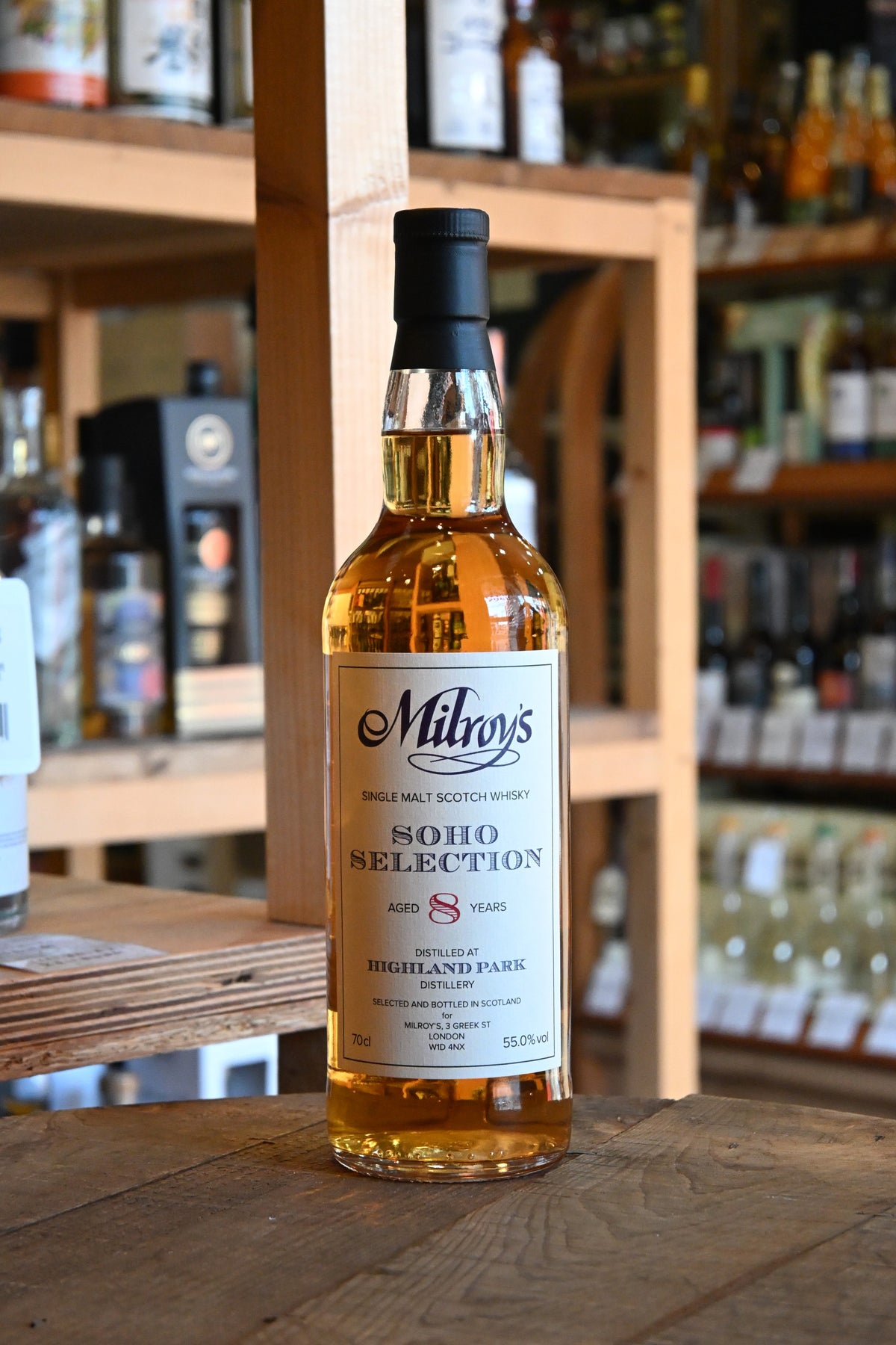 ハイランドパーク 8年 ミルロイズ ソーホーセレクション　Highland Park Aged 8 Years Milroy's Soho selection