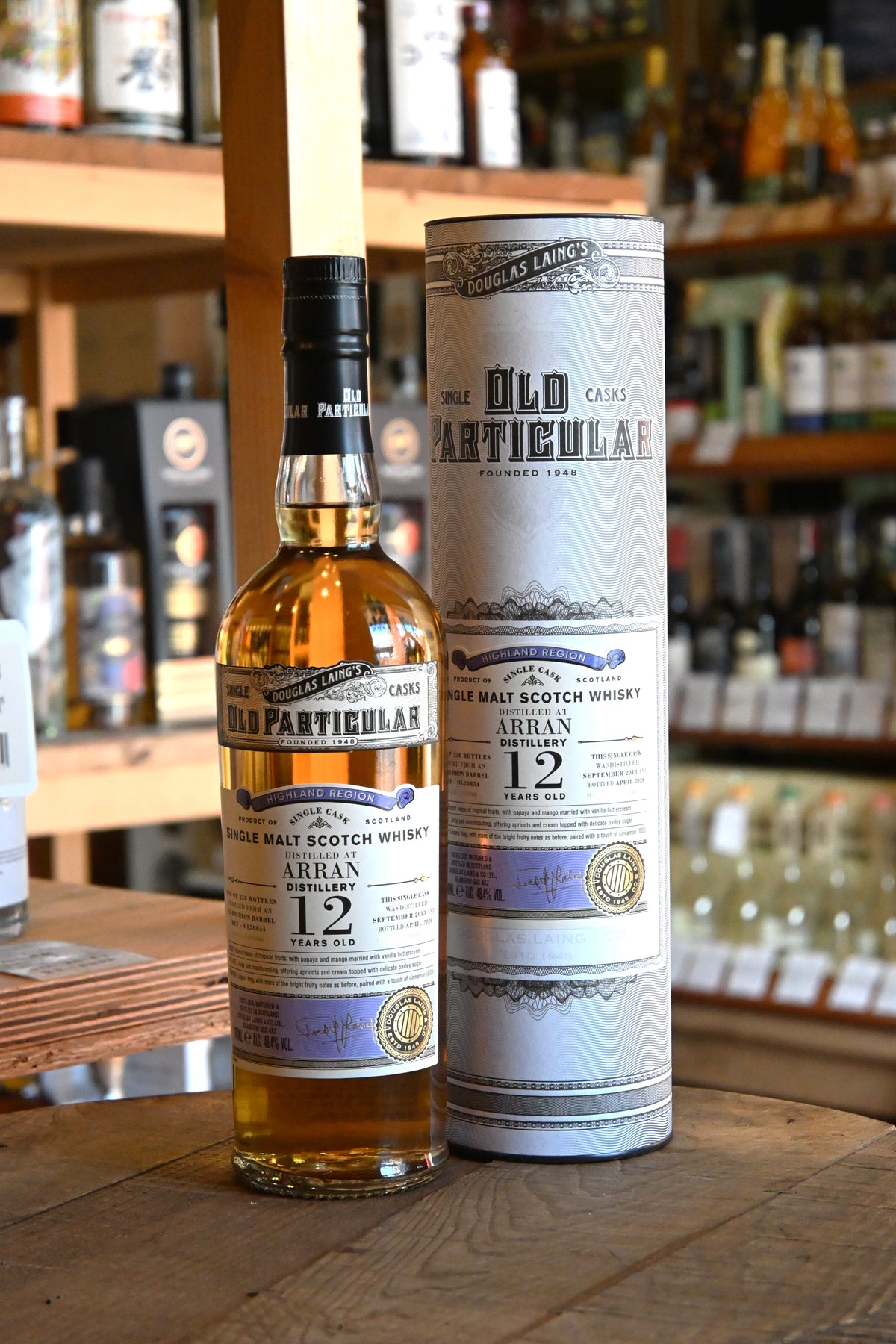 アラン 2013 12年 バーボンバレル オールドパティキュラー　Arran 2013 Aged 12 Years Bourbon Barrel Old Particura