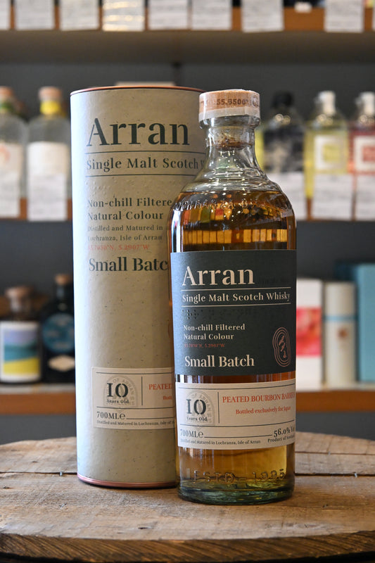 アランモルトスモールバッチ 10年 ピーテッド バーボンバレル　The Arran Malt Small Batch 10Y peated bourbon barrel