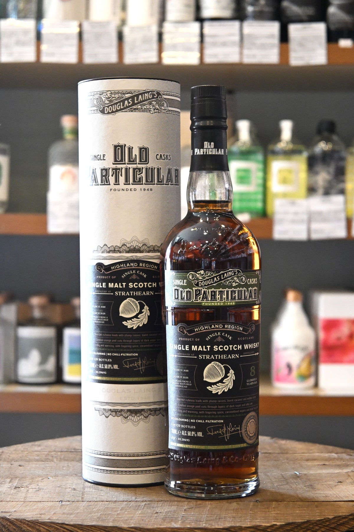 オールドパティキュラー　ストラスアーン2018　8年　50%　700㎖ Old Particular Strathearn 2018 8yo Sherry Butt