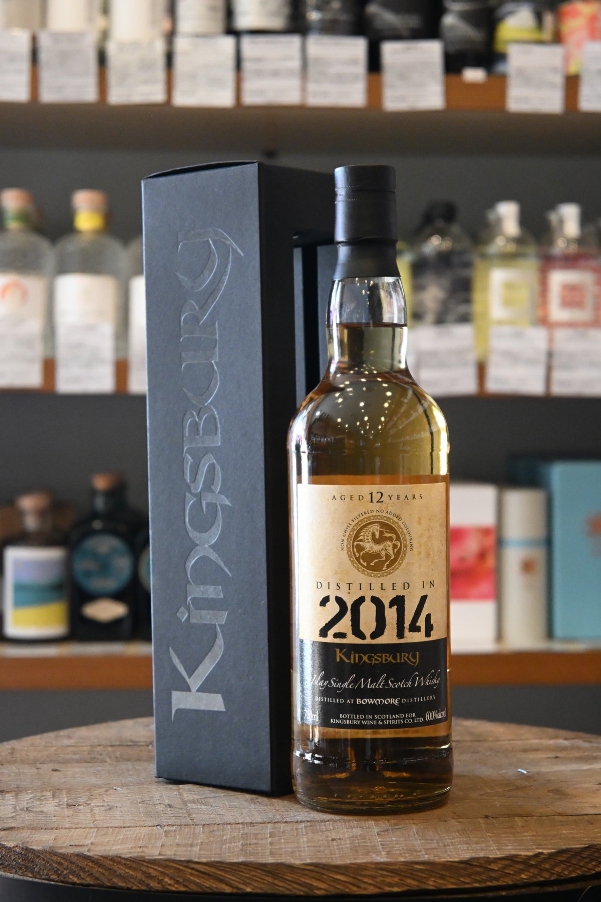 キングスバリー ゴールド カスクストレングス ボウモア 12年 2014 KINGSBURY Cask Strength BOWMORE 12years 2014