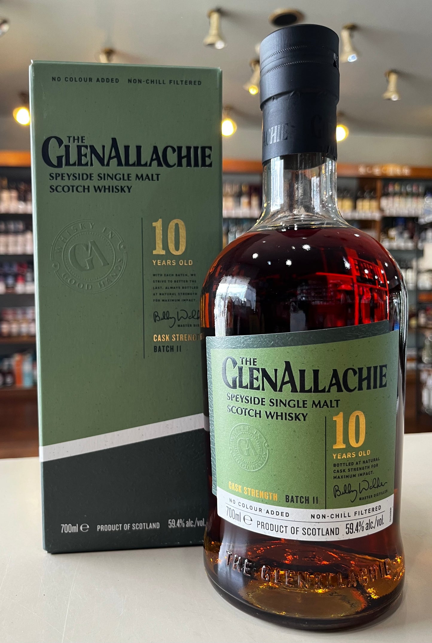 グレンアラヒー　10年　カスクストレングス　GLENALLACHIE　10yo　CASK STRENGTH　(新ラベル)