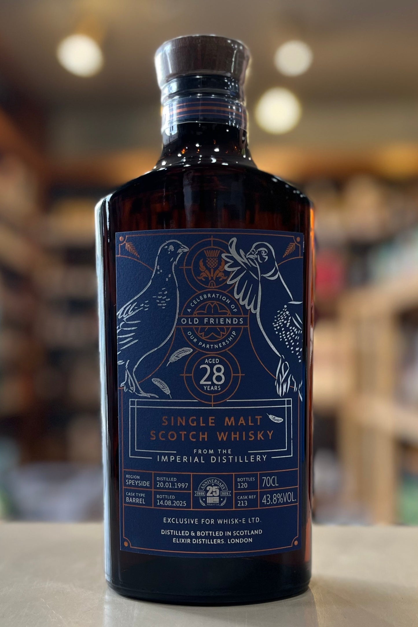 エリクサー　インペリアル1997　バーボンバレル　28年 ELIXIR IMPERIAL 1997 AGED 28 YEARS