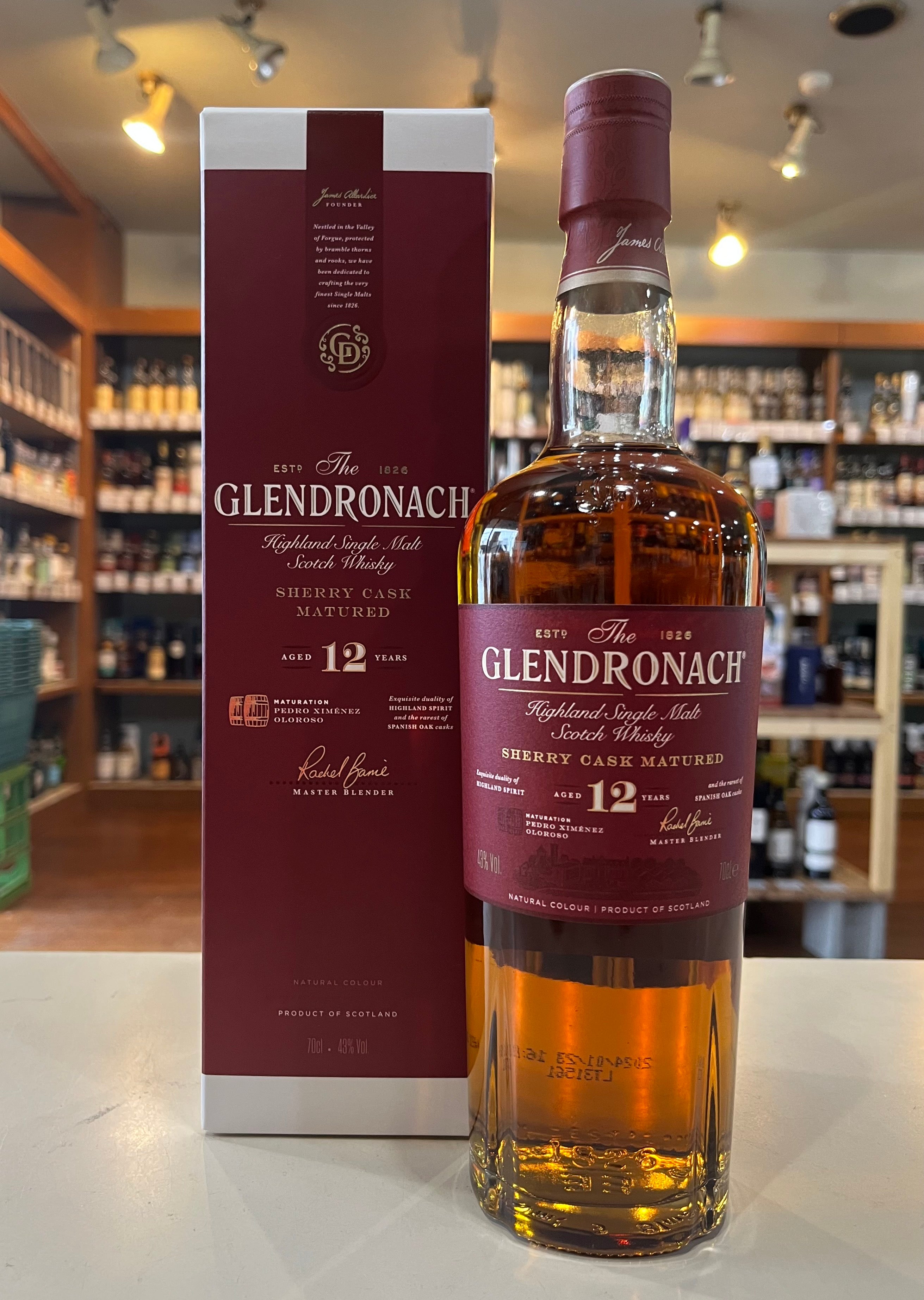 グレンドロナック 12年 GLENDRONACH 12 years – 北海道根本商店