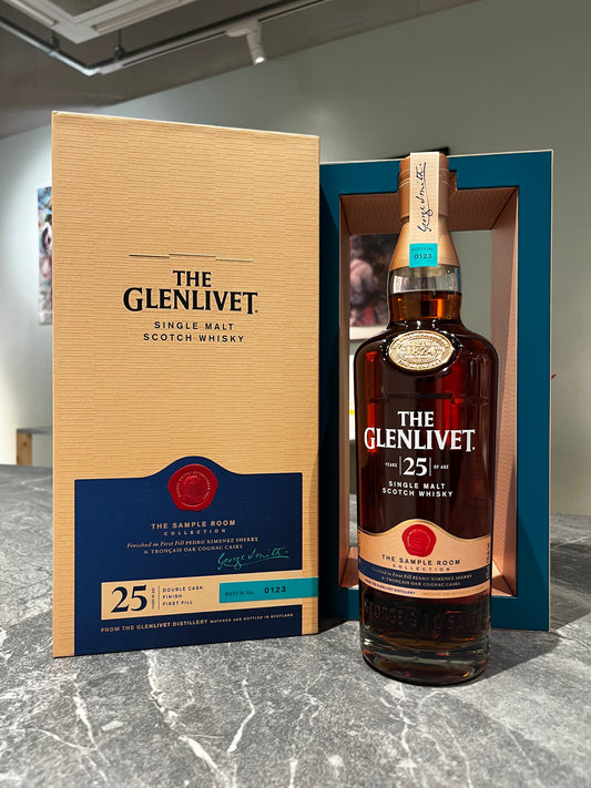 ザ　グレンリベット　25年　THE GLENLIVET 25YEARS