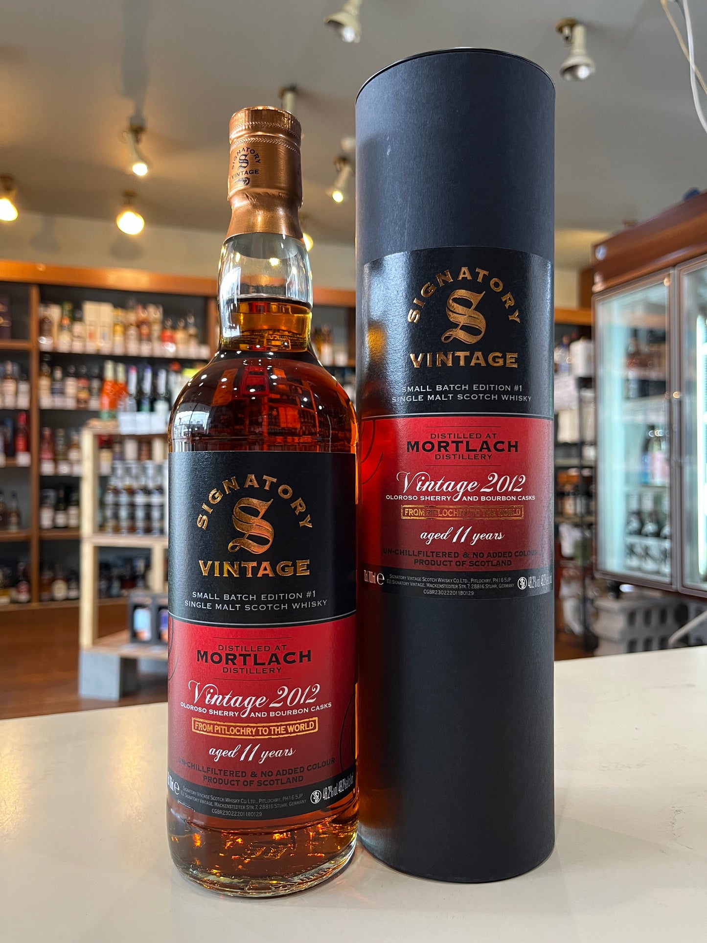 シグナトリー・ヴィンテージ スモールバッチエディション モートラック 2012年　SIGNATORY VINTAGE SMALL BATCH EDITION #1 MORTLACH Vintage 2012 aged 11 years