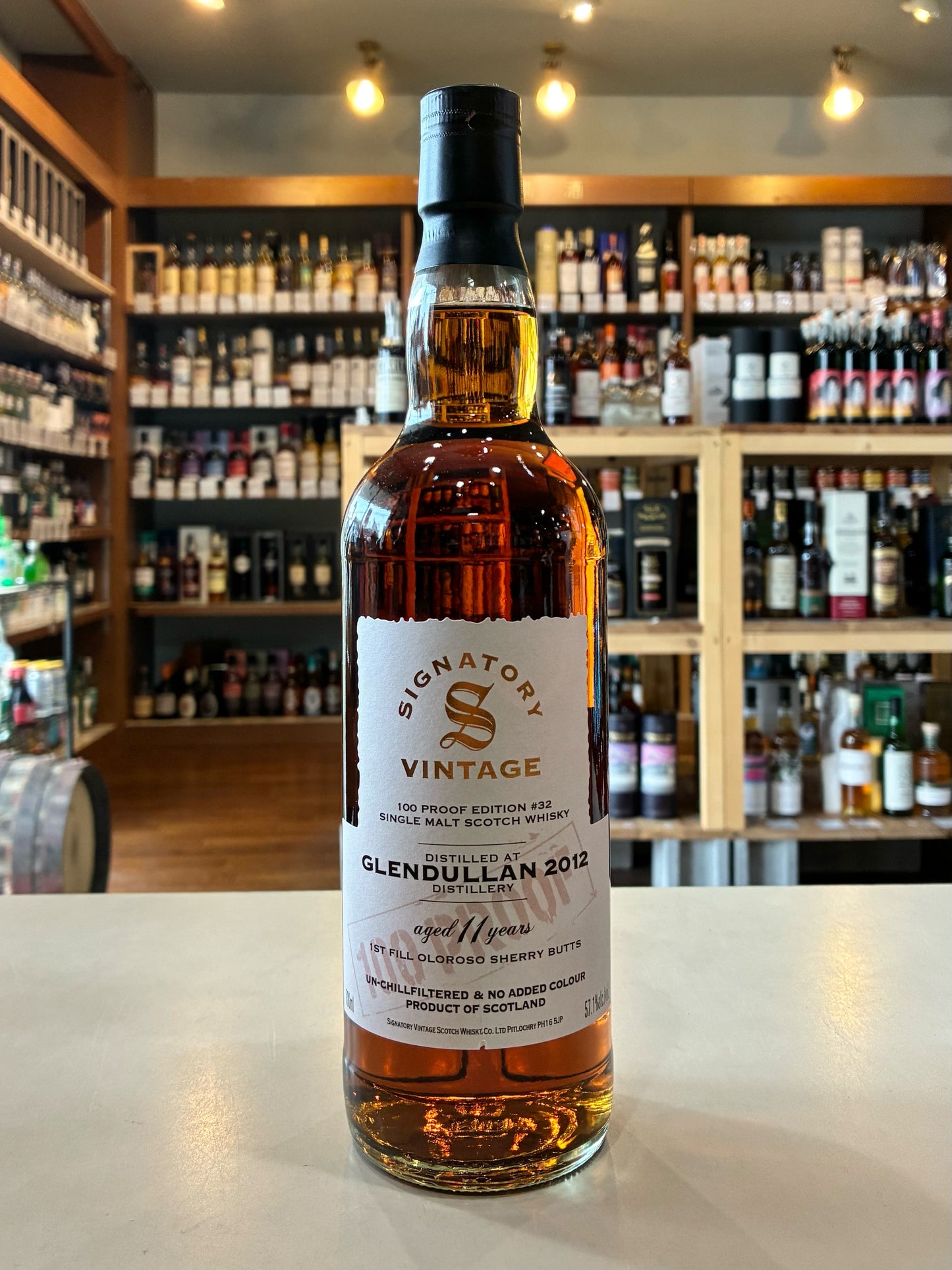 シグナトリー・ヴィンテージ 100プルーフシリーズ　グレンデュラン 2012 11年 57.1% 　SIGNATORY VINTAGE 100PROOF GLENDULLAN 2012 AGED 11 YEARS