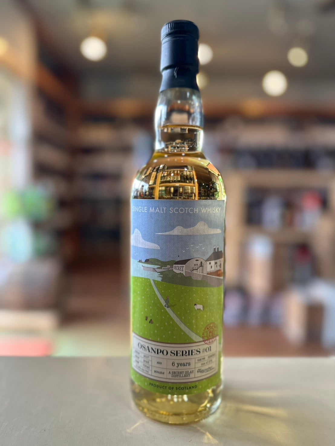 シークレットアイラ2017-2023 6年ホグスヘッド for ハイランダーイン秩父　OSANPO SERIES #1 SECRET ISLAY DISTILLERY AGED 6YEARS THE HIGHLANDER INN CHICHIBU