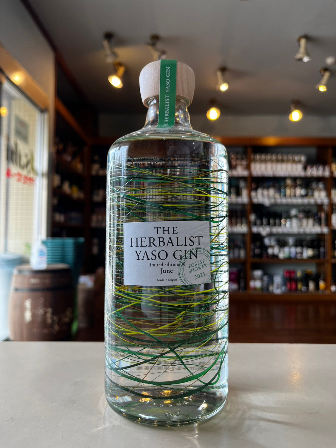 THE HERBALIST YASO GIN  Limited edition 06 June   FOREST SHOWER   ヤソ　ジン　フォレストシャワー
