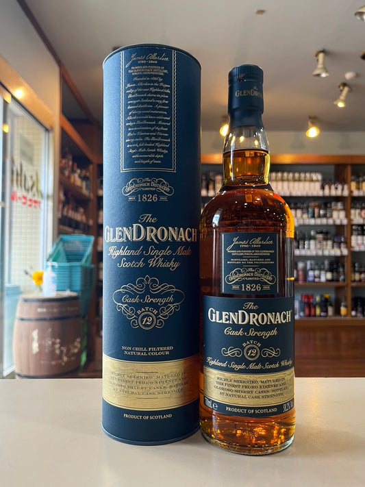 グレンドロナック カスクストレングス　バッチ12　GLENDRONACH Cask Strength BATCH12