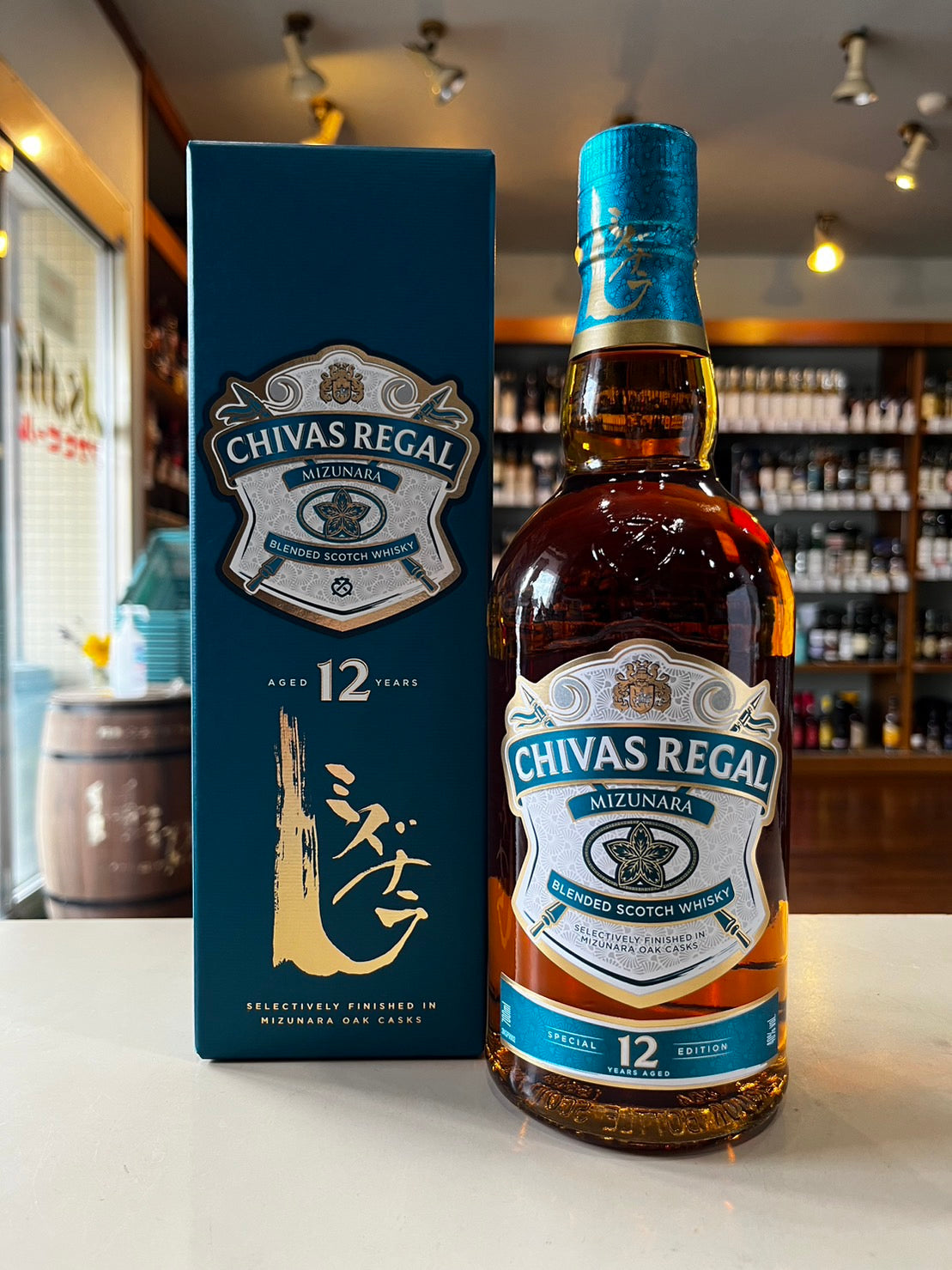 シーバスリーガル  ミズナラ 12年　CHIVAS REGAL  MIZUNARA AGED 12 YEARS