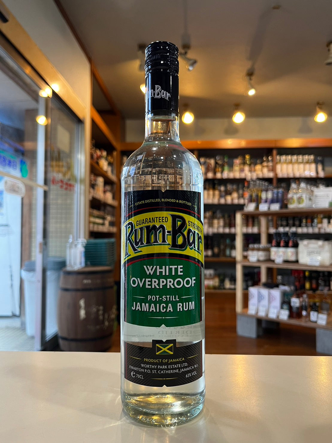 ワーシーパーク ラムバー ホワイト オーバープルーフラム　WORTHY　PARK　Rum-Bar WHITE OVERPROOF