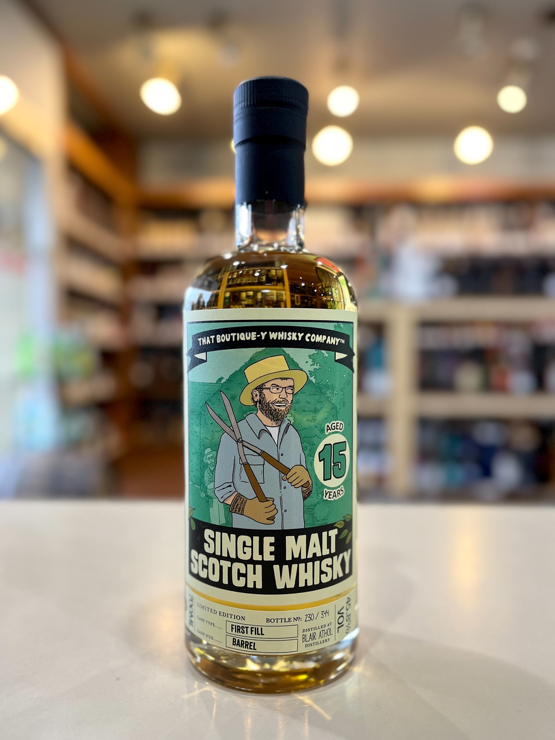 ブレアソール　15年　1st フィルバーボンバレル　ブティックウイスキーカンパニー　BLAIR ATHOL AGED 15 YEARS 1st FILL BARREL BOUTIQUE-Y WHISKY COMPANY
