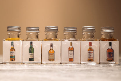 第一回＃推しウイスキー総選挙　ご自宅でも楽しめる「50ml×6種類飲み比べセット」