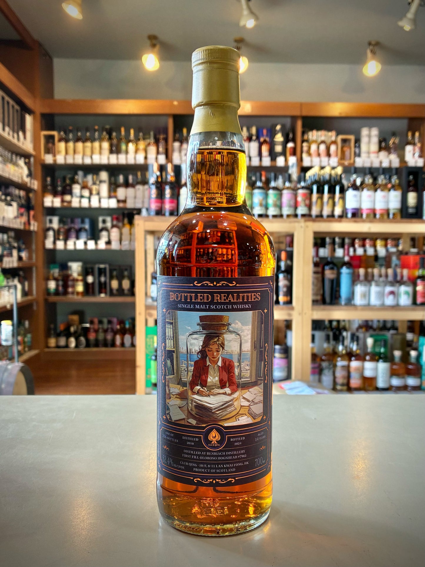 ベンリアック 2010 14年 CLUB QING BOTTLED REALITIES No.2 BEN RIACH 2010 14yo