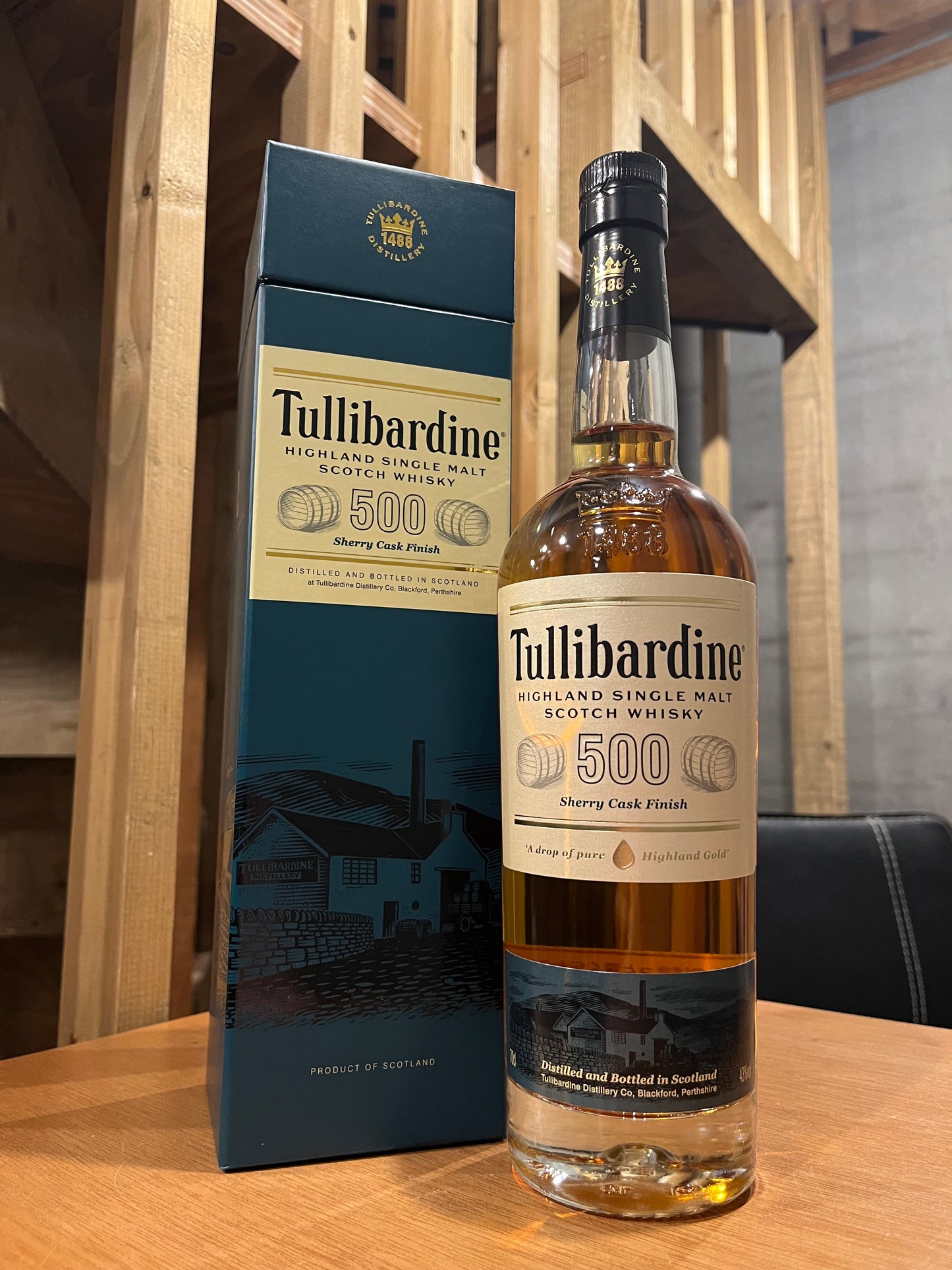 タリバーディン 500 シェリー・フィニッシュ Tullibardine 500 Sherry Finish