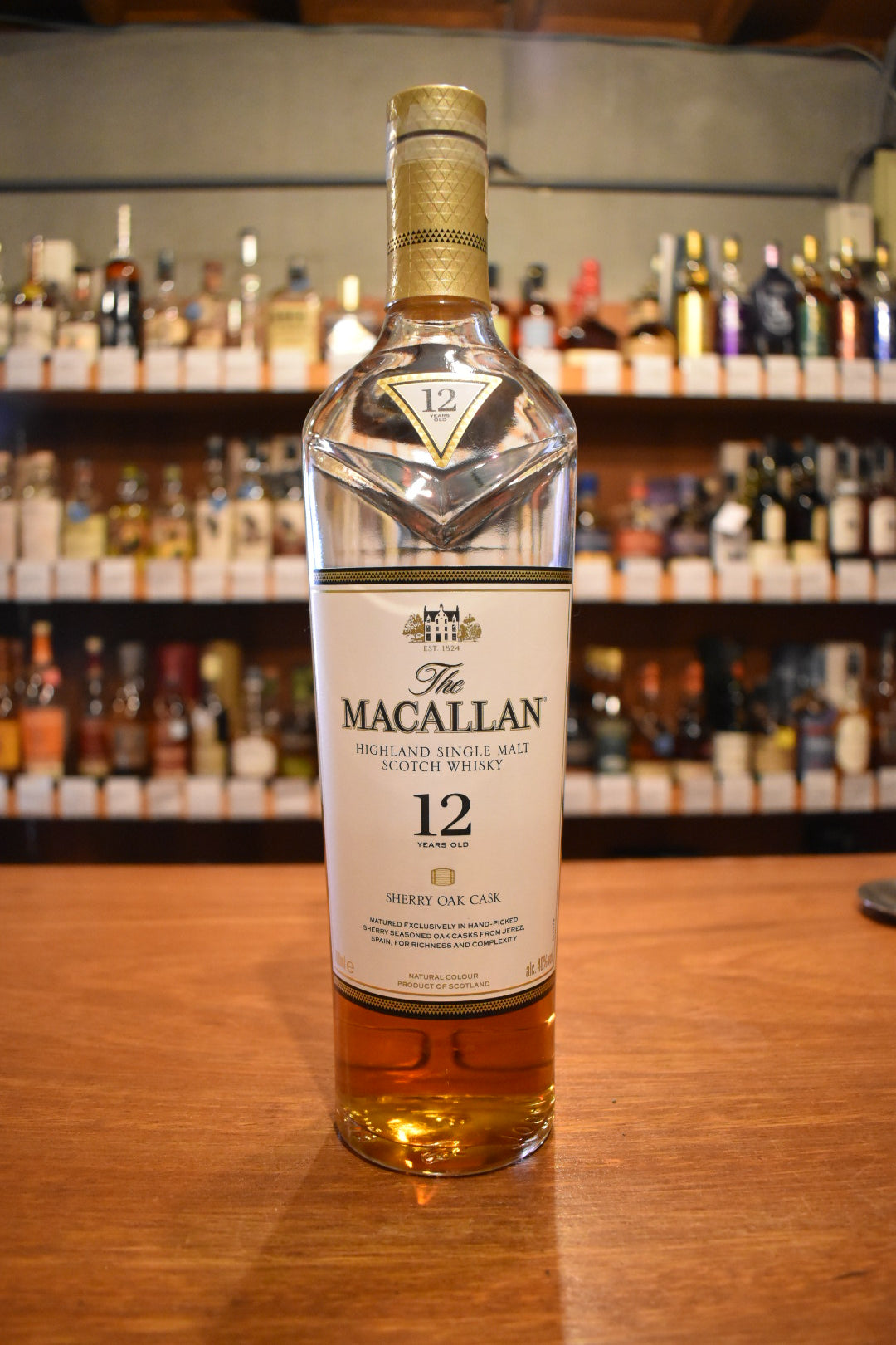 マッカラン シェリーオーク 12年 MACALLAN SHERRY OAK CASK 12 YEARS OLD 100ml - 北海道根本商店