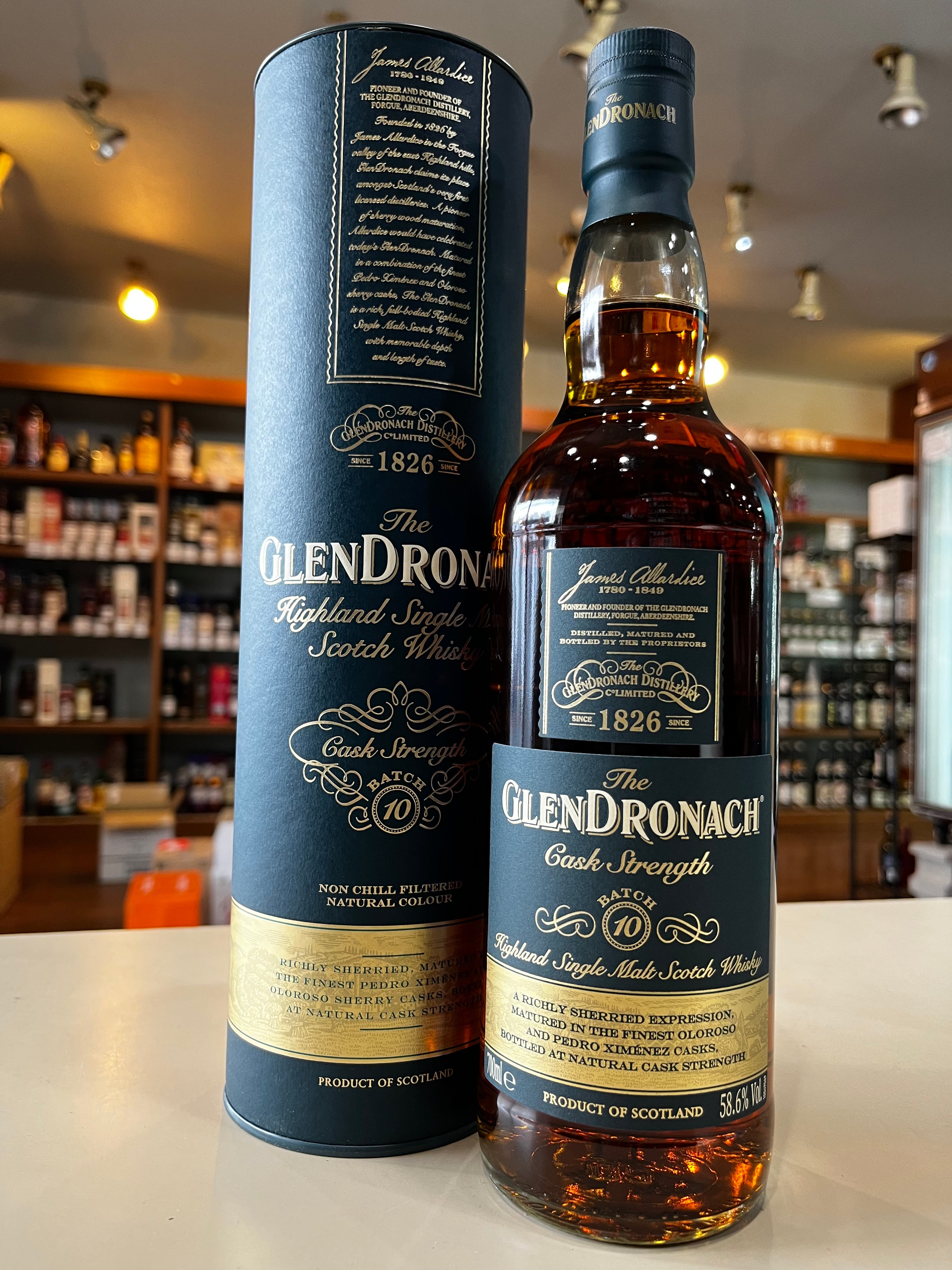 グレンドロナック カスクストレングス バッチ10 GLENDRONACH Cask