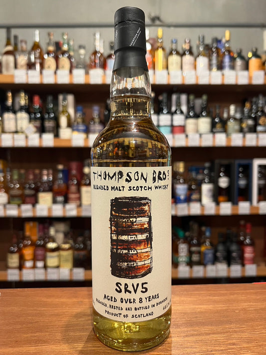 トンプソンブラザーズ　SRV5　ブレンデッドモルトウイスキー　THOMPSON BROTHERS SRV5 BLENDED MALT SCOTCH WHISKY